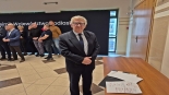 Podlascy radni PiS wnioskują do zarządu województwa o przebudowę drogi Augustów-Suwałki, 16.10.2025, fot. Renata Reda