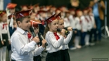 Pasowanie pierwszoklasistów przez wiceminister edukacji Katarzynę Lubnauer, 13.10.2025, fot. Paweł Wądołowski