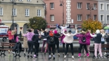 Różowy bieg w Łomży, 18.10.2025, fot. Paweł Wądołowski