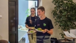 Jednodniowa restauracja w Gminnym Ośrodku Kultury w Wąsoszu koło Szczuczyna, 30.08.2025, fot. Paweł Wądołowski