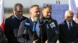 Otwarcie obwodnicy Łomży, 2.10.2025, fot. Paweł Wądołowski