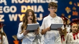 Pasowanie pierwszoklasistów przez wiceminister edukacji Katarzynę Lubnauer, 13.10.2025, fot. Paweł Wądołowski