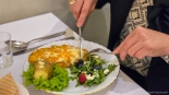 Jednodniowa restauracja w Gminnym Ośrodku Kultury w Wąsoszu koło Szczuczyna, 30.08.2025, fot. Paweł Wądołowski