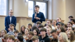 Spotkanie z Rzecznikiem Praw Obywatelskich na Wydziale Prawa UwB, 4.12.2024, fot.UwB