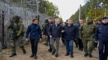 Konferencja prasowa na granicy z Białorusią w Połowcach, 15.10.2025, źródło: Krzysztof Zdanuczyk/PUW