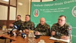 Cały czas wzmacniamy granicę z Białorusią - mówi komendant POSG gen. bryg. Sławomir Klekotka, 13.11.2025, fot. Marcin Gliński