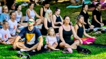 Joga w ogrodach Pałacu Branickich, 6.09.2025, fot. Sylwia Krassowska