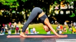 Joga w ogrodach Pałacu Branickich, 6.09.2025, fot. Sylwia Krassowska