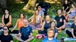 Joga w ogrodach Pałacu Branickich, 6.09.2025, fot. Sylwia Krassowska