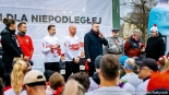 "Biegnę dla Niepodległej" w Białymstoku, 11.11.2025, fot. Sylwia Krassowska