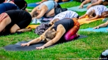 Joga w ogrodach Pałacu Branickich, 6.09.2025, fot. Sylwia Krassowska