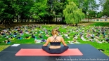 Joga w ogrodach Pałacu Branickich, 6.09.2025, fot. Sylwia Krassowska