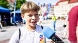 Niebieskie Miasteczko przy Ratuszu w Białymstoku, 29.08.2025, fot. Sylwia Krassowska