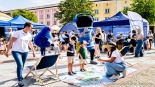 Niebieskie Miasteczko przy Ratuszu w Białymstoku, 29.08.2025, fot. Sylwia Krassowska