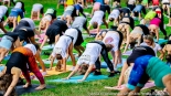 Joga w ogrodach Pałacu Branickich, 6.09.2025, fot. Sylwia Krassowska