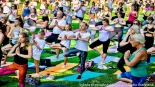 Joga w ogrodach Pałacu Branickich, 6.09.2025, fot. Sylwia Krassowska