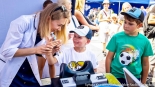 Niebieskie Miasteczko przy Ratuszu w Białymstoku, 29.08.2025, fot. Sylwia Krassowska